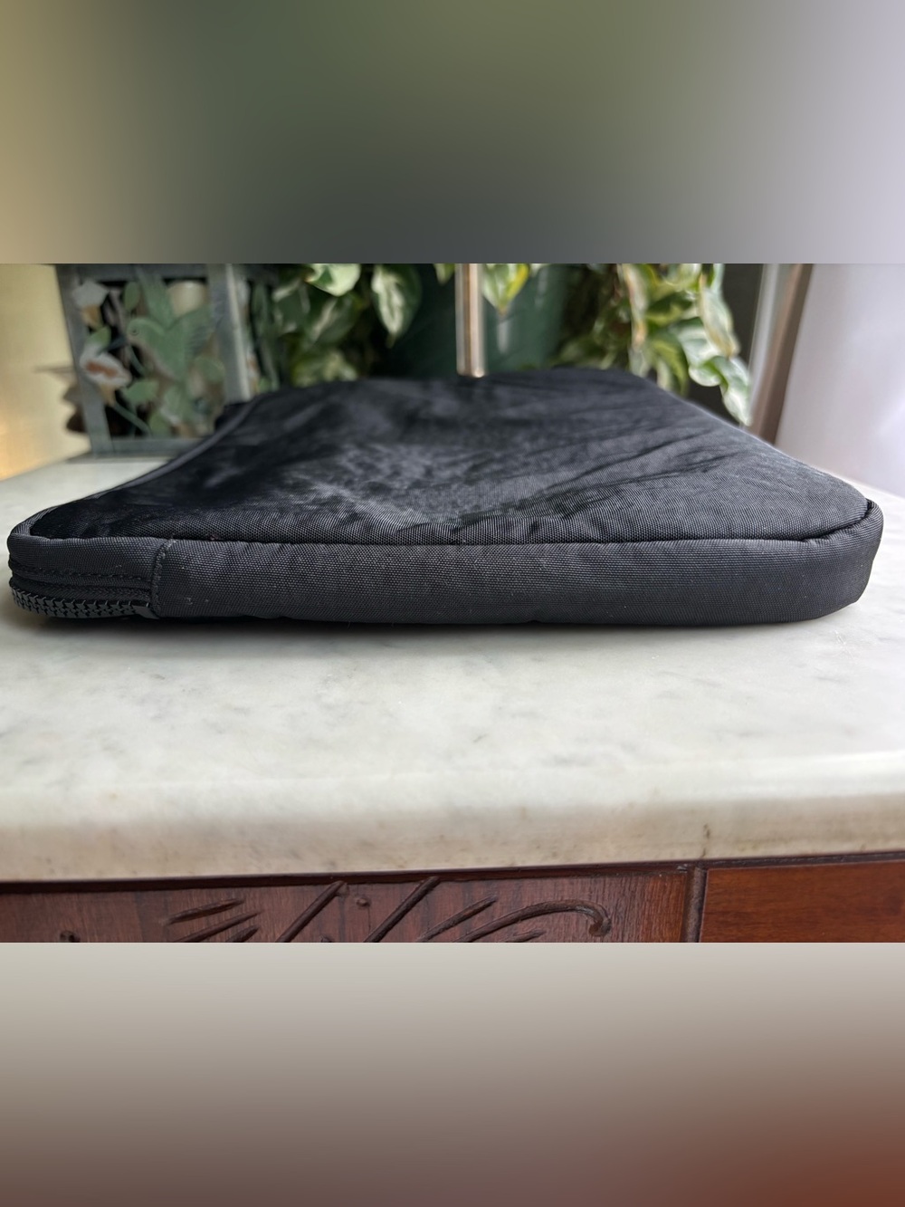 Kipling Black Laptop Sleeve with Front Pocket - Picture 3 of 8